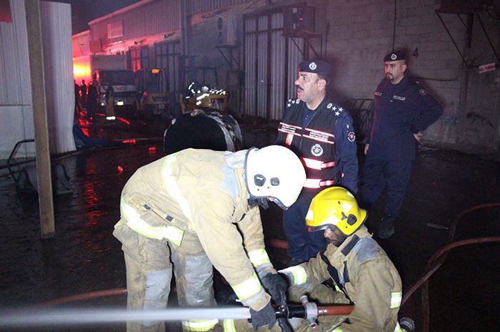 Paper factory fire put out, six firefighters injured