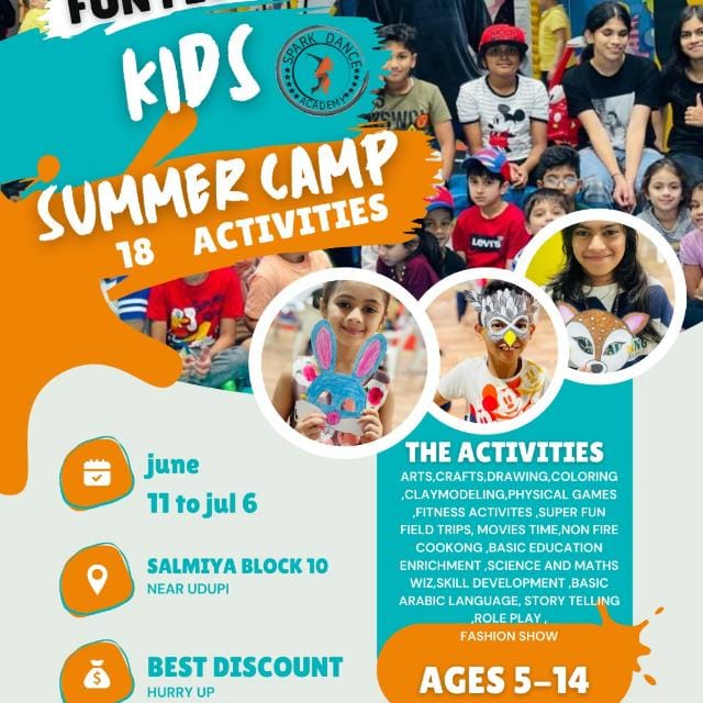 Kids Summer Camp Salmiya 2023 Kuwait
