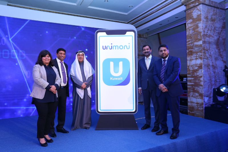 unimoni exchnage online money transfer services in kuwait