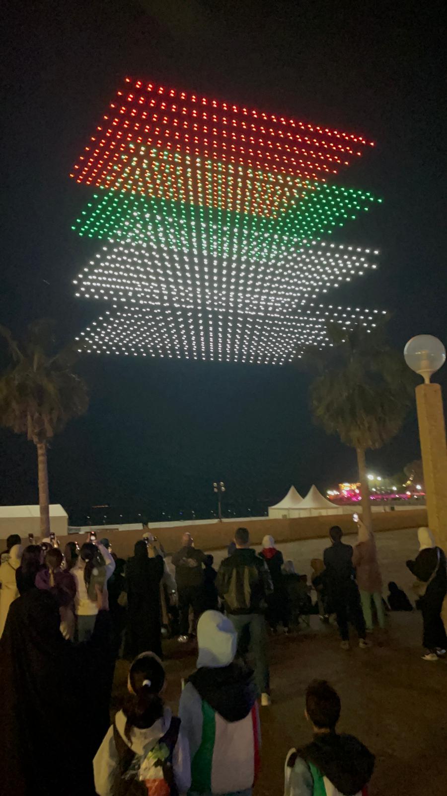 Kuwait Fireworks Show on Celebration Of National Day 1
