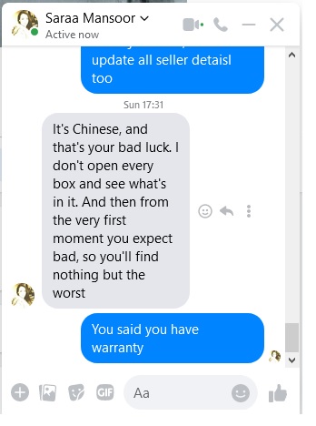 Fake products on facebook groups